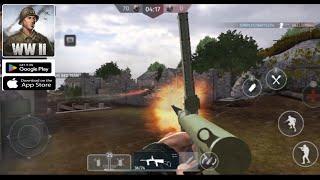 World War 2  Battle combat FPS - Gameplay IOS Android #3