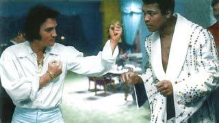 Elvis Presley meets Muhammad Ali first time and after see description