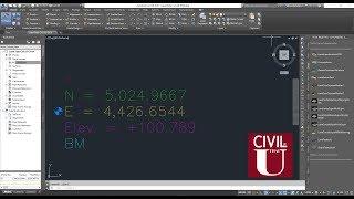 Civil 3D  Create Point Style & Label Style