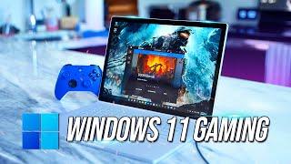 Windows 11 Gaming Performance  - Surface Book 3