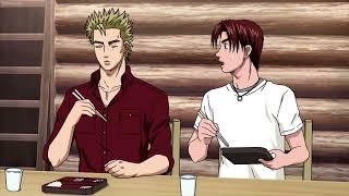 Keisuke steals Takumis food