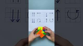 cube solve magic trick formula rubik 3x3 #3x3solve #cube #howtosolve3by3