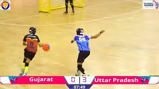 Gujarat vs Uttar Pradesh League Match  37th National Games 2023