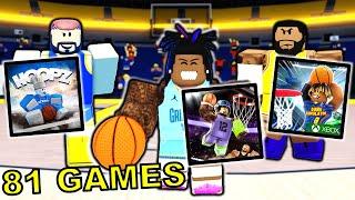 Playing EVERY Single ROBLOX BASKETBALL Game EVER