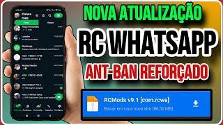 MUITO TOP NOVO RC WHATSAPP SETEMBRO 2024 ANT-BAN COM VÁRIAS FUNÇÕES NOVAS SUPEROU GB WHASAPP 