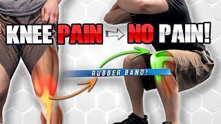 Why THIS Rubber Band Squat Can Be SO Effective for Knee Pain Science-backed