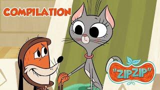 Clean As A New Pin  Zip Zip  5 hours COMPILATION - Season 1  Cartoon for kids