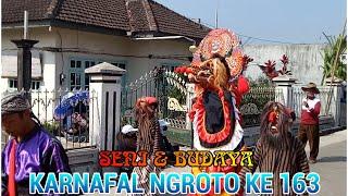 Karnafal  Penampilan SENI & BUDAYA Desa Ngroto ke 163 tahun 2023