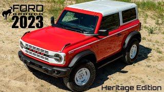 2023 Ford Bronco Heritage Edition  Bronco two-door Bronco four-door and Bronco Sport SUVs