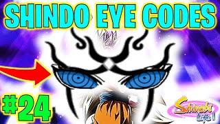 ⭐NEW SHINDO LIFE CUSTOM EYE CODES #24⭐