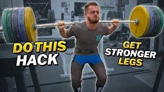Use This HACK To Build Stronger Legs