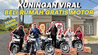 TERNYATA INI DIA RUMAH VIRAL DIKUNINGAN - PEMEBLINYA DIKASIH MOTOR GRATIS