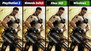 Serious Sam 3  PS3 - Xbox 360 - Nintendo Switch - Windows  Graphics Comparison