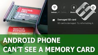  Android Phone Can’t See a Memory Card How to Fix It ️