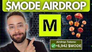 $MODE Airdrop Guide Full Walkthrough