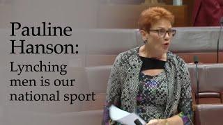 Pauline Hanson on Bruce Lehrmanns Toowoomba case