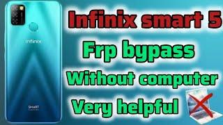 infinix smat 5 x657 frp bypass  infinix smart 5 Google account lock Android 10