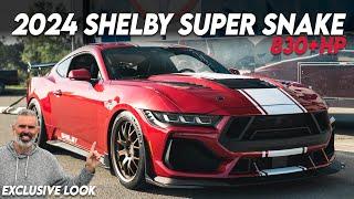 Exclusive Look At The 2024 Shelby Super Snake Mustang Walk-Around and Review