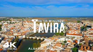 TAVIRA 2023  Drone Aerial 4K  Algarve PORTUGAL