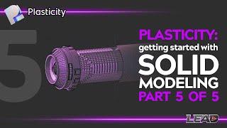 Getting Started with Plasticity Solid Modeling  How To Series  Episode 5  SciFi Power Cell