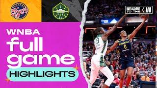 Seattle Storm vs. Indiana Fever  FULL GAME HIGHLIGHTS  August 18 2024