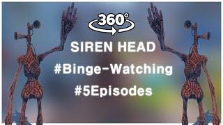 Sirenhead Movie Collection 360 VR Video 3  Funny Horror Animation 