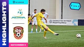 АСТАНА 1-0 ШАХТЁР  10 ТУР  QJL U17A 2024