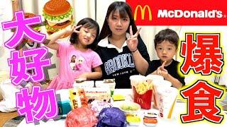 【商品レビュー】リアリタの大好物！マクドナルドをお腹いっぱい食べてみた！