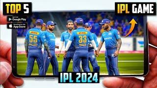 Top 5 Best IPL Cricket Games For Android l New Cricket games 2024