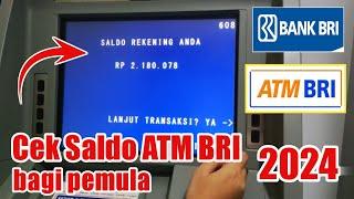 Cara Cek Saldo di ATM BRI Terbaru 2024