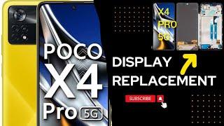 Poco x4 pro 5G display replacement  how to change poco x4 pro 5G screen #new #repair #poco