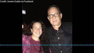 Callers story of her selfie with Tom Hanks