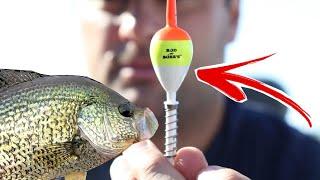 Simple Slip Bobber and Live minnow rig for fall crappie 30 day challenge ep. 12