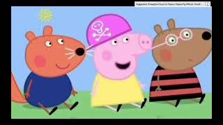 Peppa Listens to Michael Jackson music