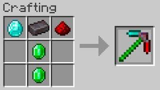 Minecraft But You Can Craft Custom Items...