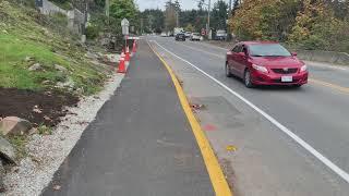 Salt Spring North Ganges Transportation Plan Sidewalks and Bike Lanes Nearing Completion