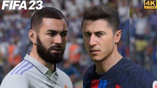 FIFA 23 - Real Madrid vs  Barcelona - Supercopa de España 2023 Final Match PC 4K60