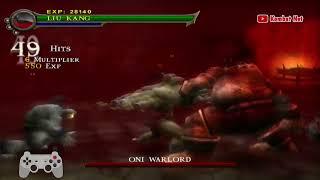 Goro Uses Liu Kang Moves Survival Mode - Mortal Kombat Shaolin Monks