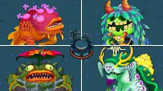 All Rare Wublins - Wublin Island All Monster Sounds & Animations My Singing Monsters