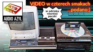 Video w 4 smakach - przegląd technologii -  Audio Azyl odc. 205#Vintage #audio #PRL