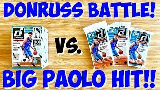 *FIRST LOOK* 2022-23 Panini Donruss Basketball Battle - Blaster vs Fat Packs BIG Paolo Hit 