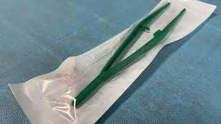 Anatomical plastic tweezers