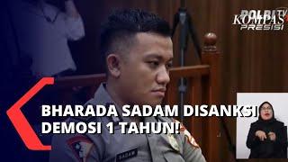 Terbukti Langgar Kode Etik Polri Bharada Sadam Kena Sanksi Demosi 1 Tahun & Wajib Minta Maaf