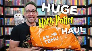 HUGE Harry Potter Merchandise Haul from TEMU  See What I Bought