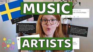 Swedish music artists YOU requested Fun facts and lyrics - Learn Swedish with music