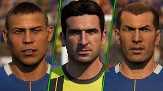 FIFA 21 ALL 100 ICON FACES Base Middle Prime  ft. Zidane Ronaldo Cantona etc