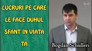 Bogdan Schulleri - Lucruri pe care le face Duhul Sfant in viata ta - Fapte 191-7  PREDICA