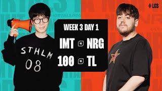 100 vs. TL   2024 LCS Summer Split - Week 3 Day 1