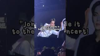 Jongho made it to the concert in Chile  ATEEZ Break the Wall #에이티즈 #ateez #jongho #hongjoong