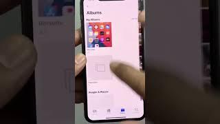 How to hide HIDDEN ALBUM from iPhone Photos? — Trick No.18 #shorts #ytshorts #viral